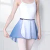 ballet Dance Skirt Adult Children Chiff Gradient Irregular Practice Leotard Dance Skirts Women Gymnastics Skate Ballet Skirts Z1vQ#