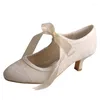 Chaussures habillées Liquidation de stock Mary Jane Bout fermé Femmes Taille de mariage 42