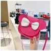 mini Crossbody Shoulder Bag Coin Purse Handbag with Cute Mouse Ear Bowknot for Little Girls 937V#