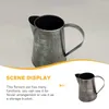 VASES IRON FLOWER POT RETRO HOME DECOR BOUQUETS BACKET WATERING CAN ARFIRNCE