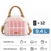 Mittagessen Tasche Frauen Isolierte Menger Tasche Männer Wasserdichte Mittagessen Kühltasche Isolierte Lunch Box Tragbare Handtasche Picknick Bento v3NY #