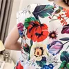 Tute da donna Camicie e pantaloni vintage giapponesi a fiori Abiti eleganti da donna Set a due pezzi Abiti casual larghi Summer Beach Boho