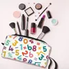 colorful Maths And Numbers Cosmetic Bag Women Fi Large Capacity Teacher Student Makeup Case Beauty Storage Toiletry Bags B8o3#