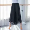 Kadınlar Modern Dans Eğitim Pantolon Gevşek Dans Pantolon Yetişkin Kız Klasik Dans Pantolonu Geniş Bacak Vücut Yoga P0KK#