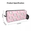 Reise Axolotl Kulturbeutel Kawaii Salamander Tier Make-up Kosmetik Organizer für Frauen Schönheit Aufbewahrungsbeutel Dopp Kit Case Box d4qO #