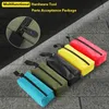 1PCS Hand Tool Sac Small Vis Nails Drift Bit Pièces en métal Outils Sac Imperméable Canvas Instrument Base Organisateur Electricien