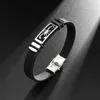 Bangle 2024 Charmiga modemän armband metall djur tema silikon spänne öppen typ boutique gåva