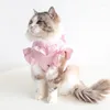 Vêtements pour chiens Poméranie Gilet d'été Petits chiens Vêtements Chat T-shirts Vêtements Chiot Yorkshire Schnauzer Chihuahua Costume maltais