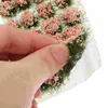 Decorative Flowers Flower Cluster Model Fake Pography Props Faux Ornaments Decor Artificial Scene Layout Dense Simulated