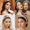 Perlenhaarbänder für Frauen Süßes Stirnband Haare Holder Hochzeit Braut Kopfbedeckung Lady Elegant Fi Haarakromänkorik S6PP#