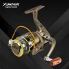 Rollen yumoshi wielen vis spinning visserij-reel 5.5: 1 12BB 10007000 serie reel spinnewiel pesca Sea Rock lokken vissen rollen GS