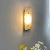 Applique FKL moderne minimaliste marbre lumière luxe salon TV fond décoration allée chambre chevet