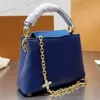 Borsa a tracolla con manico superiore Mini borsa a tracolla Borsa a tracolla di moda Borsa a tracolla classica con manico nero Borsa da donna Catena Shopping Viaggio Handba Rbrp