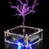 Musik Tesla Coil Touchable Artificial Lightning Arc Generator Desktop Toy Wireless Transmission Science Teaching Experimental 240327