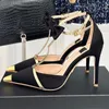 Summer new arrive women designer sandals runway sexy pointed toe high quality genuine leather ankle strap with bow-knot women fairy sandals