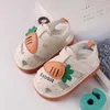 Sandalen Peuter Baby Meisjes Jongens Zomer Sandalen Gesloten Teen Wortel Patroon Flats Pasgeboren Babyschoenen Wieg Schoenen Sandalen 240329