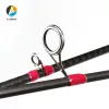 Ruten AISHOUYU Professionelle Köder Angelrute Spinning/Casting Angelrute M/ML/MH 2 Abschnitte Carbon Faser Reise angelrute