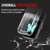 Case for Apple Watch 45mm 41mm 44mm 42mm 42mm 38mm Clear TPU Screen Protector Comple