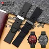 Bands Canvas Sile Strap Officer Series 24 26 28mm Accessories Nylon band H240330