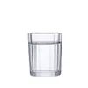 Verres à vin 71 ml verre à grain vertical rayé petites tasses tasse à saké créative fond épais ménage bar verres en gros Termos