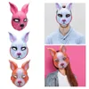 Party Supplies Mask Halloween Masquerade 3D PVC Animal Headdress Head For Cosplay Costume Carnival