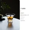 Чашки-блюдца Простые и свежие цветы Термостойкая стеклянная чашка Master Singe Kungfu Tea