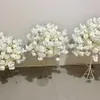 装飾的な花の花輪婚約テーブル装飾フォークフラワーボールセンターピース人工206ドロップデリバリーホームガーデンフェスティブP DHBL9