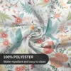 Table Cloth Floral Pattern Round Waterproof Resistant Wrinkle And Washable Cover 150 CM Diameter