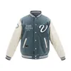 Vestes pour hommes Vandy The Pink Varsity Patchwork BroderieCasual Loose University Veste Drop Livraison Vêtements Vêtements Manteaux Dh6Qi