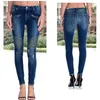 Женские джинсы в байкерском стиле для женщин, джинсовые брюки с эффектом пуш-ап, 2024, узкие женские уличные брюки на молнии, Femme Pantalones De Mujer 3xl