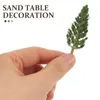 Dekorativa blommor Sandbox Model Tree Mini Scenery Trees Table Diy Miniature for Crafts Decor Small Decoration Landscape Train Models