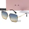 Designer mui mui Sonnenbrille Zyklus Luxus Sonnenbrille Mens Womans Neue Baseball -Fahrreise Festival Mode Sport schwarzer Legierung Polarize Sonnenbrille