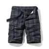 Spring Men Cotton Cargo Shorts Clothing Summer Casual Breeches Bermuda Fashion Beach Pants Los Cortos Cargo Short Men 28-36 240313