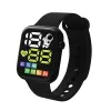 Sports Watch for Kids Boy Girl Girl Outdoor Silicone Strap Relógios eletrônicos Crianças estudantes lideraram relógios de pulso digital