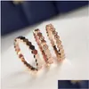 Bandringen Verkopen Dames Drie Stijl 925 Sterling Sier Sieraden Prachtige Stapelbare Zeshoekige Ring Diamant Groothandel Drop Levering Dh9Pr