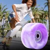 Quad Skates Wheels 82A 58*32mm Including Bearings ABEC-5 PU Quad Roller Skates Outdoor And Indoor Accessories Women Shoes No Led