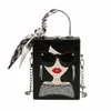 Caso forma embreagem mulher gilrs' crossbody saco bolsa feminina chique ombro sela em estilo fi para menina mulher l4d2 #