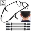 5PCD Universal justerbar glasögonhållare Fit Sports solglasögon behållare unisex remsäkerhetsglasögon hållare stort rundhuvud