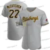 Maillot de baseball Andrew McCutchen 2024 City Connect Oneil Cruz Roberto Clemente Barry Bonds Ke'Bryan Hayes Bryan Reynolds David Bednar Ji-hwan Bae 32 Henry Davis