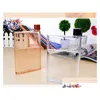 Water Bottles A5 A6 Paper Cup Flat Bottle Bpa Clear Book Portable Pad Drinks Kettle Notebook Drop Delivery Home Garden Kitchen, Dining Dhg7I