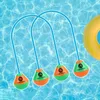 2pcs/مجموعة لعبة Dive Door Rope Toy لعبة سباحة قابلة لإعادة الاستخدام مساعدات الغوص Dive Door البالغين الأطفال.