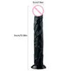 Nxy Godes Dongs 34 * 5 cm Plug Anal Extra Long Pénis Réaliste Grosse Bite Jouets Sexuels pour Femmes Produits de Masturbation Phallus Butt 240330