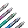 6 en 1 stylo multifonctionnel 0,7 mm stylo à billes 5 couleurs et crayon mécanique de 0,5 mm dans un stylo pour les fournitures de bureau scolaire