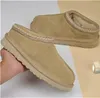 Designer Classic Ultra Fashion Boots Snow Boot Platform Women Men Tasman Fur Chestnut Beige Winter Ankle Boots