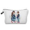 Cool Mom with Baby Princ Cosmetic Case Women Fi Make Up Bag Lady Cosmetic Bags Girl Beauty Сумка для туалетных принадлежностей Держатель для губной помады s8t9 #