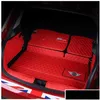 PET SEAT COVER ER 3D FL ERED NO LUKT VATTOSKA MARPETER Hållbara specialbilstammattor för Mini Cooper S F54 F55 F56 F57 F60 DROP DELI OTLMT