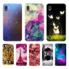 Fundas de teléfono móvil para Samsung Galaxy A10, Funda de silicona suave con flor A 10 A105F A105, Funda de TPU, Funda couqe yq240330