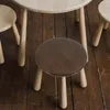 Housses de chaise, tabouret rond, sièges de nouilles, Table de dîner en bois, remplacement de bar, Kit de salle à manger en métal