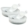 Dinnerware Sets 2 Pcs Cold Water Bottle Plastic Lid Kettle Airtight Cover Pitcher Supply Drinks