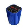 For Car Ashtray Accessories Multi Function Ashtray with Blue LED Light Cover Automatic Smoking Car Interior Flame Retardant